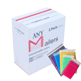 AirnDefense #2 8.5x12" Colored Poly Bubble Mailers Shipping Padded Envelopes