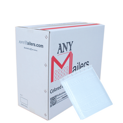 AirnDefense #2 8.5x12" White Poly Bubble Mailers Shipping Padded Envelopes