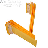 #000 4x8 Kraft Bubble Padded Envelopes Mailers Yellow Shipping Bags AirnDefense