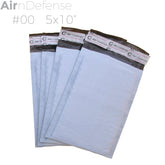 #00 5x10 Poly Bubble Padded Envelopes Mailing Mailers Shipping Bags AirnDefense