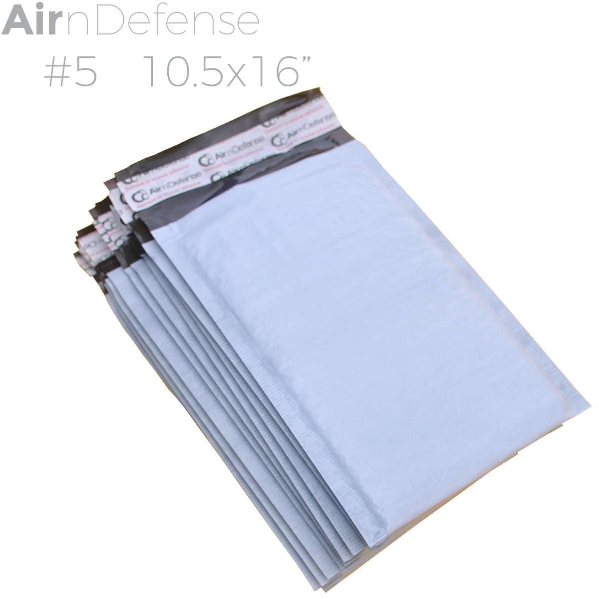 7 Poly Bubble Padded Envelopes 14.25x20" - White Shipping Mailers With Bubble Lining
