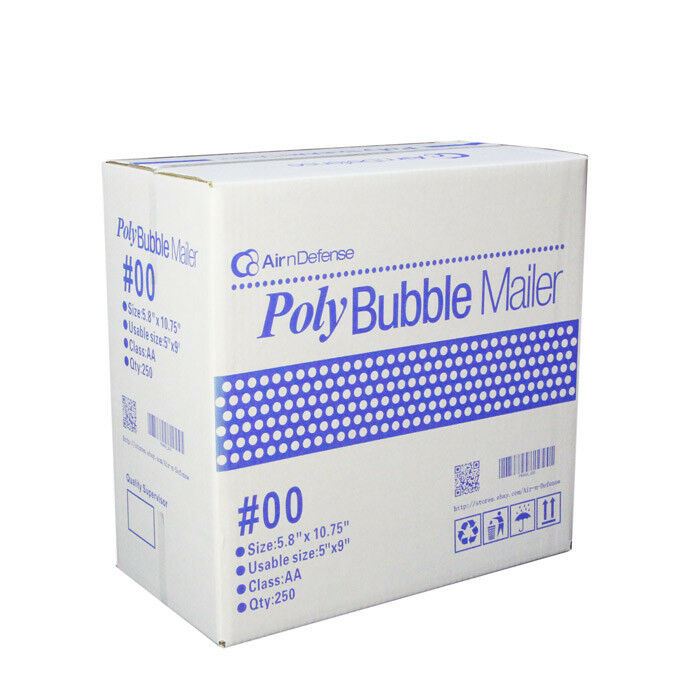 Buste A Bolle D'aria Imbottite 100 Buste Imbottite A Bolle #00 - Misura 5x10 Pollici, Auto-adesive, Per Spedizioni Plexiglass 5 Mm Buste A Bolle D'aria Imbottite 100 Buste Imbottite A Bolle #00 - Misura 5x10 Pollici, Auto-adesive, Per Spedizioni Plexiglass 5 Mm