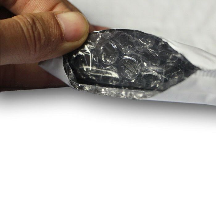 #000 4x8 Poly Bubble Mailers Padded Envelopes Mailing Shipping Bags AirnDefense