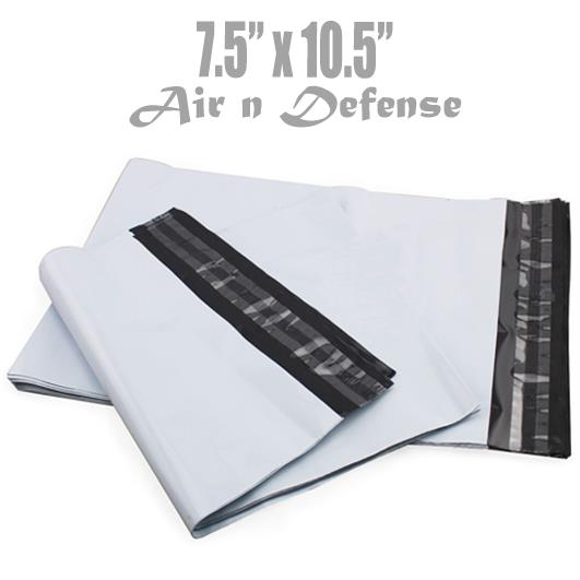 7.5x 10.5 Poly Mailers Envelopes Plastic Shipping Bags 2.5 MIL AirnDefense