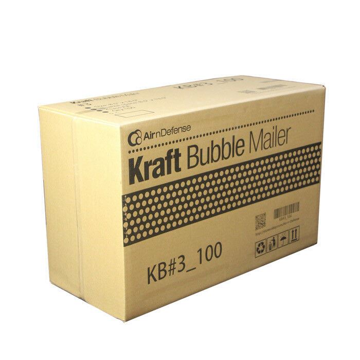 #3 8.5x14.5 Kraft Bubble Padded Envelopes Mailer Yellow Shipping Bag AirnDefense