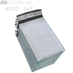 #000 4x8 Poly Bubble Mailers Padded Envelopes Mailing Shipping Bags AirnDefense