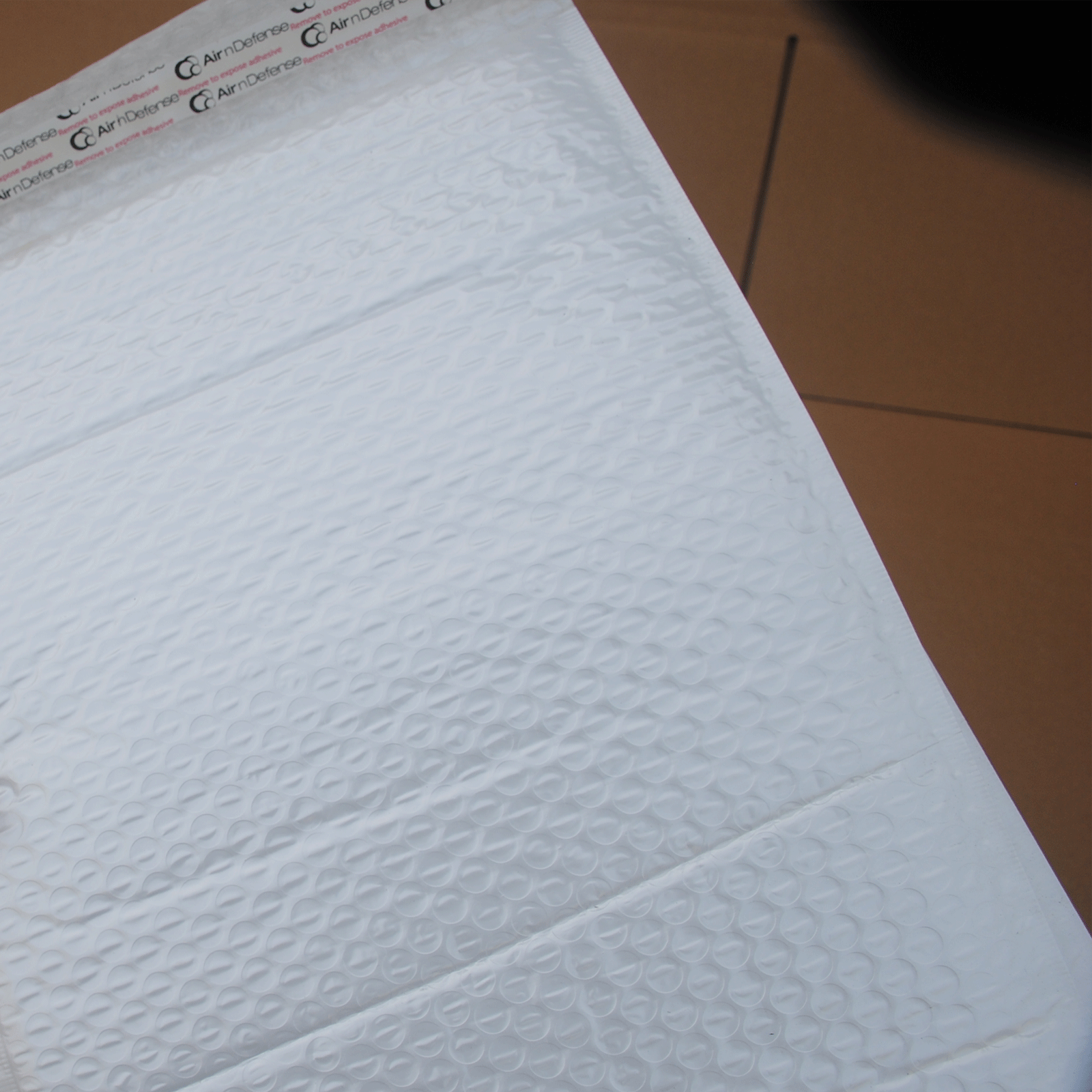 AirnDefense #0 6.5x10" White Poly Bubble Mailers Shipping Padded Envelopes