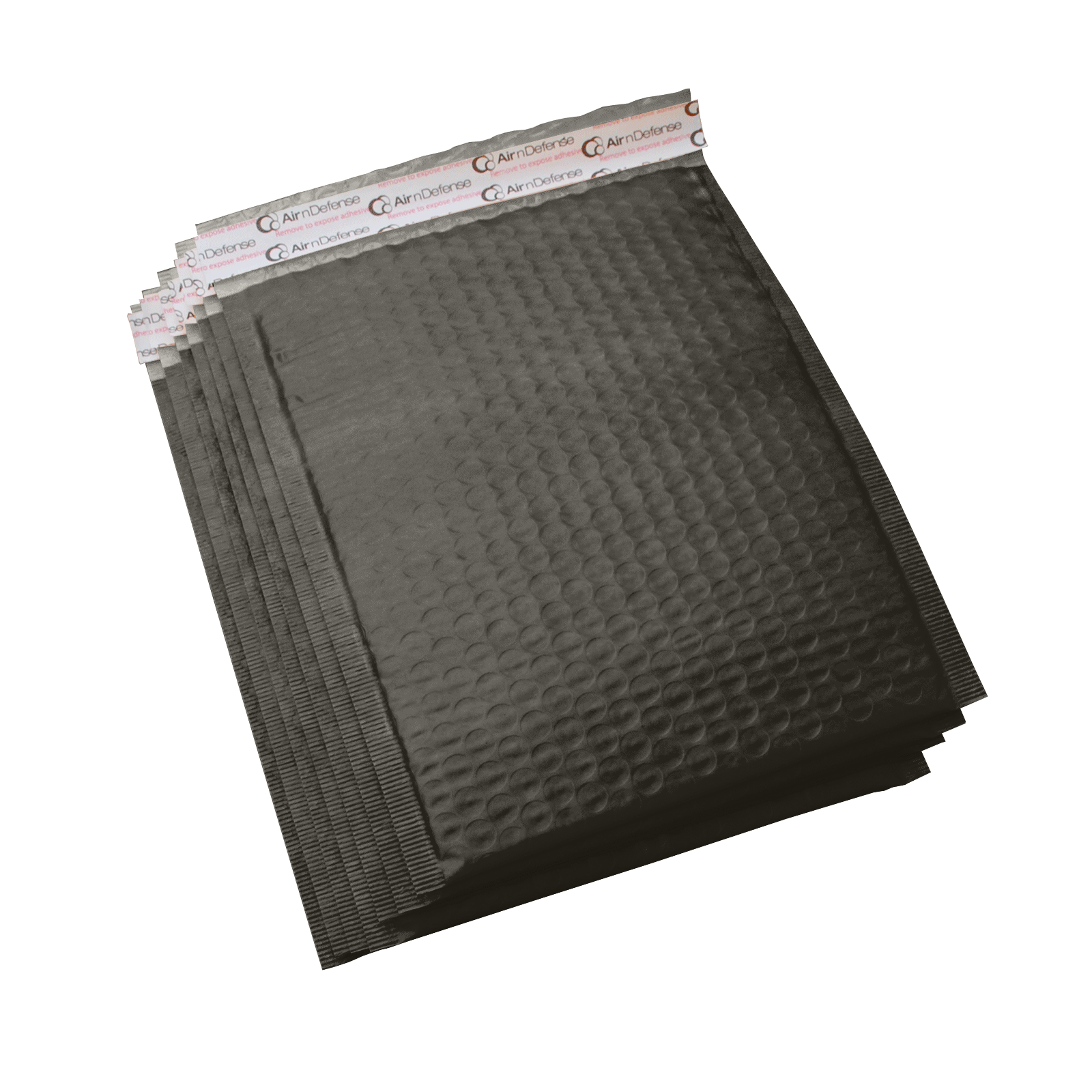 #0 6.5x10" Black Poly Padded Envelopes Shipping Bubble Mailers AirnDefense