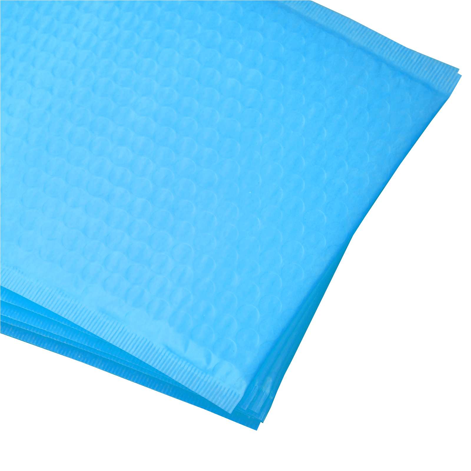 AirnDefense Any Size Blue Poly Bubble Mailers Plastic Shipping Padded Envelopes