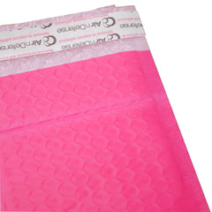 AirnDefense Any Size Pink Poly Bubble Mailers Plastic Shipping Padded Envelopes
