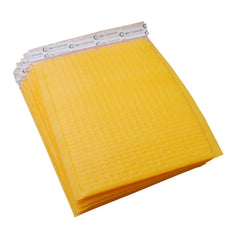 AirnDefense Any Size Yellow Poly Bubble Mailers Plastic Shipping Padded Envelope