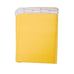 AirnDefense Any Size Yellow Poly Bubble Mailers Plastic Shipping Padded Envelope