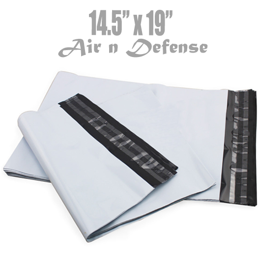 14.5x 19 Poly Mailers Envelopes Plastic Shipping Bags 2.5 MIL AirnDefense