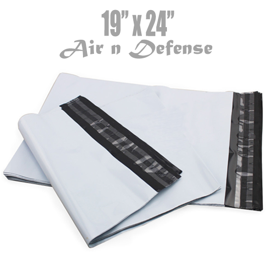 19x 24 Poly Mailers Envelopes Plastic Shipping Bags 2.5 MIL AirnDefense